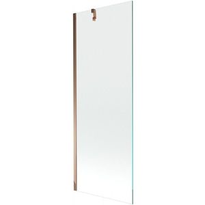 MEXEN/S Next vanová zástěna FIX 70x150, transparent, růžové zlato 895-070-000-00-00-60 obraz