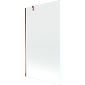 MEXEN/S Next vanová zástěna FIX 100 x 150, transparent, růžové zlato 895-100-000-00-00-60 obraz