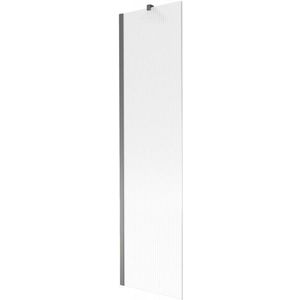 MEXEN/S Next vanová zástěna FIX 50 x 150, proužky, grafit metal 895-050-000-00-09-95 obraz