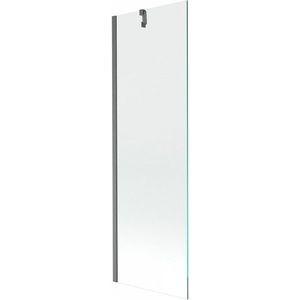 MEXEN/S Next vanová zástěna FIX 60 x 150, transparent, grafit kartáčovaná 895-060-000-00-00-66 obraz
