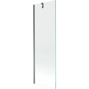 MEXEN/S Next vanová zástěna FIX 60 x 150, transparent, grafit metal 895-060-000-00-00-95 obraz