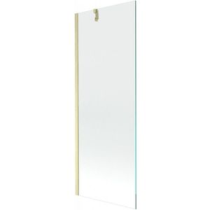 MEXEN/S Next vanová zástěna FIX 70 x 150, transparent, zlatá kartáčovaná 895-070-000-00-00-55 obraz