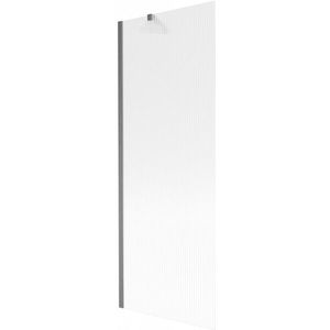 MEXEN/S Next vanová zástěna FIX 70 x 150, proužky, grafit kartáčovaná 895-070-000-00-09-66 obraz