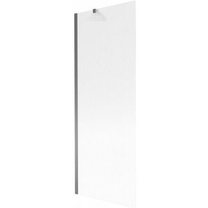 MEXEN/S Next vanová zástěna FIX 70 x 150, proužky, grafit metal 895-070-000-00-09-95 obraz