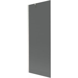 MEXEN/S Next vanová zástěna FIX 70 x 150, grafit, nikl kartáčovaná 895-070-000-00-40-97 obraz
