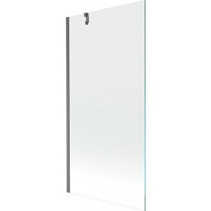 MEXEN/S Next vanová zástěna FIX 90 x 150, transparent, grafit kartáčovaná 895-090-000-00-00-66 obraz
