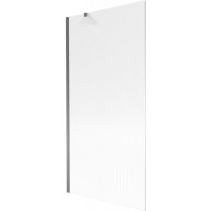 MEXEN/S Next vanová zástěna FIX 90 x 150, proužky, grafit metal 895-090-000-00-09-95 obraz
