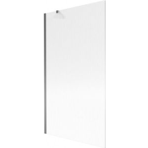 MEXEN/S Next vanová zástěna FIX 100 x 150, proužky, grafit metal 895-100-000-00-09-95 obraz