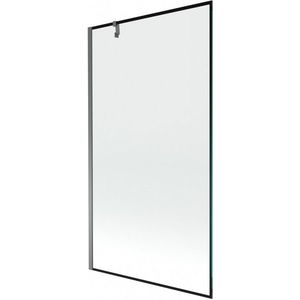 MEXEN/S Next vanová zástěna FIX 100 x 150, černá vzor, grafit metal 895-100-000-00-70-95 obraz