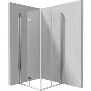 DEANTE Sprchový kout Kerria Plus chrom, čtvercová, 90x90 cm KKN0X09X09 obraz