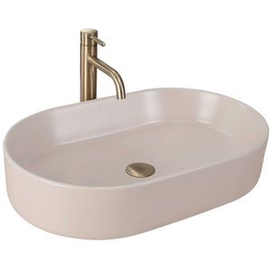REA Umyvadlo na desku NADIA 60 BEIGE MATT REA-U9661 obraz