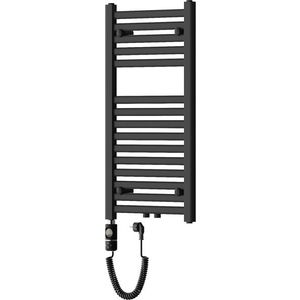MEXEN/S Hades radiátor + topná tyč 800 x 400 mm, 300 W, černá W104-0800-400-2300-70 obraz