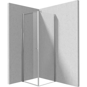 DEANTE Sprchový kout Kerria Plus chrom, čtvercová, 90x90 cm KKN0W09S09 obraz