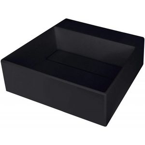 DEANTE Correo nero Granitové umyvadlo na desku, s krycí deskou CQR_NU4M obraz