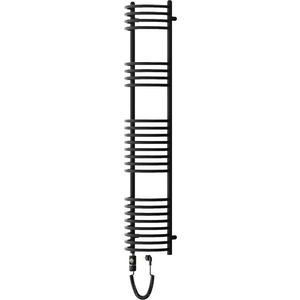 MEXEN/S Eros radiátor + topná tyč 1600 x 318 mm, 900 W, černá W112-1600-318-2600-70 obraz