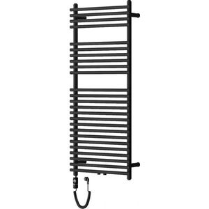 MEXEN/S Sol radiátor + topná tyč 1200 x 500 mm, 600 W, černá W125-1200-500-2600-70 obraz
