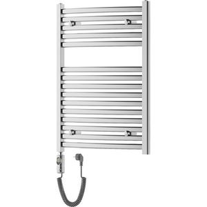 MEXEN/S Helios radiátor + topná tyč 800 x 600 mm, 600 W, chrom W103-0800-600-2600-01 obraz