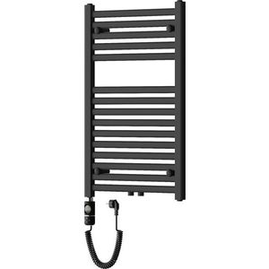 MEXEN/S Hades radiátor + topná tyč 800 x 500 mm, 600 W, černá W104-0800-500-2600-70 obraz