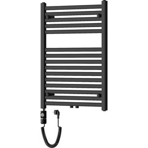 MEXEN/S Hades radiátor + topná tyč 800 x 600 mm, 600 W, černá W104-0800-600-2600-70 obraz