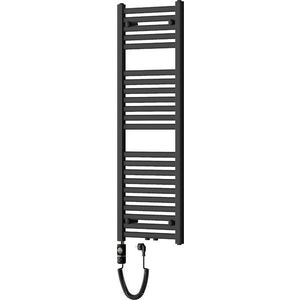 MEXEN/S Hades radiátor + topná tyč 1200 x 400 mm, 600 W, černá W104-1200-400-2600-70 obraz