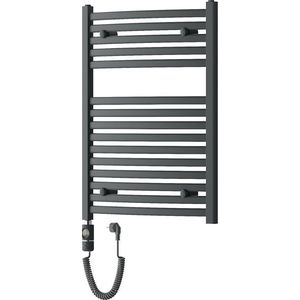 MEXEN/S Helios radiátor + topná tyč 800 x 600 mm, 600 W, černá W103-0800-600-2600-70 obraz