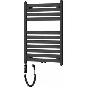 MEXEN/S Uran radiátor + topná tyč 800 x 600 mm, 600 W, černá W105-0800-600-2600-70 obraz
