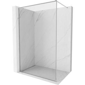 MEXEN/S Kioto-F Sprchová zástěna WALK-IN s rámem 85 x 202, transparent 8 mm, chrom 800-085-104-01-00 obraz