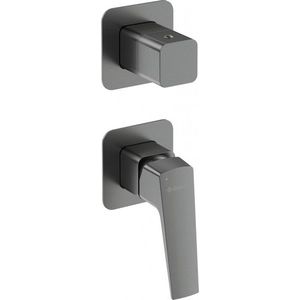 DEANTE Blur titanium Sprchová baterie, podomítková, se sprchovým spínačem BQL_D44P obraz