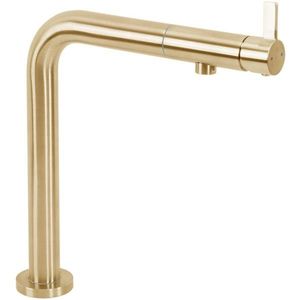 REA Kuchyňská baterie COLE Brush Gold REA-B2720 obraz
