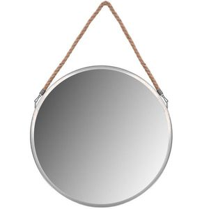 Tutumi KULATÉ ZRCADLO NA LINCE STŘÍBRNÉ 40CM KLMH-0410S-1 HOM-05630 obraz
