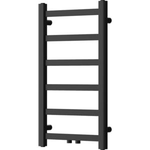 MEXEN Bolt otopný žebřík/radiátor 700 x 400 mm, 165 W, černá W126-0700-400-00-70 obraz