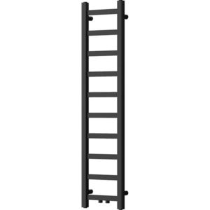 MEXEN Bolt otopný žebřík/radiátor 1200 x 300 mm, 240 W, černá W126-1200-300-00-70 obraz
