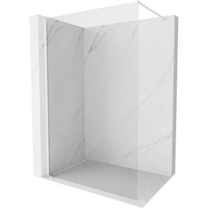 MEXEN/S Kioto-X Sprchová zástěna WALK-IN 100 x 200, transparent 10 mm, bílá 800-100-101-20-00-X obraz