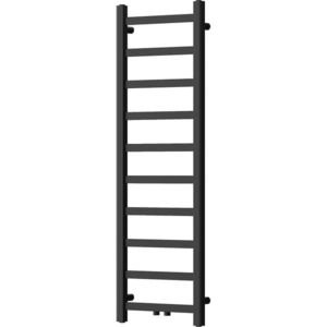 MEXEN Bolt otopný žebřík/radiátor 1200 x 400 mm, 279 W, černá W126-1200-400-00-70 obraz