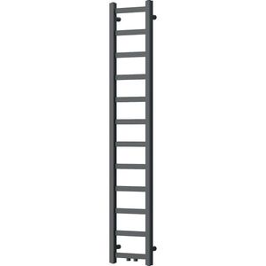MEXEN Bolt otopný žebřík/radiátor 1500 x 300 mm, 295 W, černá W126-1500-300-00-70 obraz