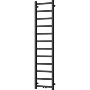 MEXEN Bolt otopný žebřík/radiátor 1500 x 400 mm, 342 W, černá W126-1500-400-00-70 obraz