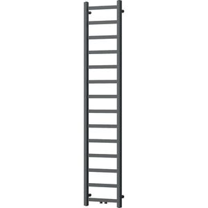 MEXEN Bolt otopný žebřík/radiátor 1800 x 400 mm, 406 W, antracit W126-1800-400-00-66 obraz