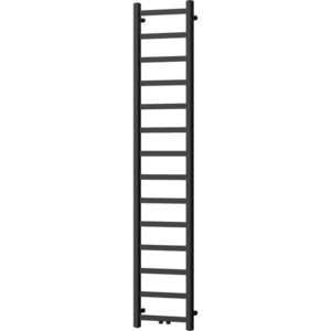 MEXEN Bolt otopný žebřík/radiátor 1800 x 400 mm, 406 W, černá W126-1800-400-00-70 obraz