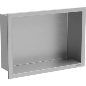 Mexen X-Wall-R zapuštěná police s límcem 30 x 20 cm, inox 1910302010 obraz