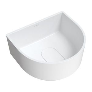 OMNIRES CADENCE M+ umyvadlo na desku, 42 x 37 cm bílá mat /BM/ CADENCE420BM obraz