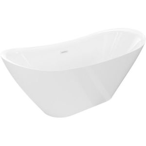MEXEN/S Lotos volně stojící vana 170 x 75, bílá, sifon a přepad bílá 52051707700-20 obraz