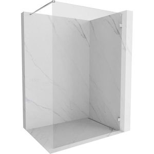 MEXEN/S Lunar Sprchová zástěna WALK-IN pravá 130 x 200, transparent 8 mm, chrom 830-130-000-01-00-P obraz