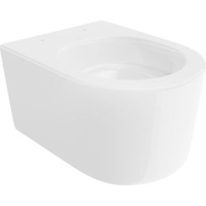 MEXEN Sofia Závěsná WC mísa Rimless Tornado, bílá lesk 3354XX00T obraz