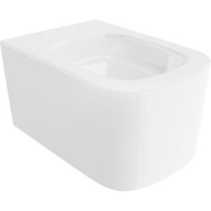 MEXEN Vivo Závěsná WC mísa Rimless Tornado, bílá lesk 3361XX00T obraz