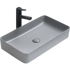 MEXEN Nadia umyvadlo na desku 60 x 35, světle šedá mat 21616061 obraz