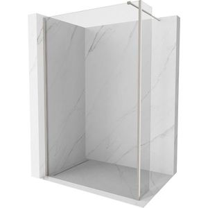 MEXEN/S Kioto Sprchová zástěna WALK-IN 110 x 40, transparent, nikl kartáčovaná 800-110-212-97-00-040 obraz