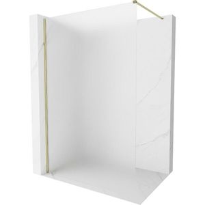 MEXEN/S Kioto-X Sprchová zástěna WALK-IN 70 x 200, dekor 10 mm, zlato 800-070-101-50-30-X obraz