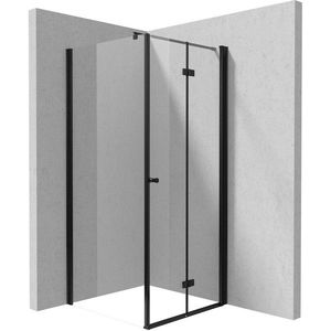 DEANTE Sprchový kout Kerria Plus černá, čtvercová, 80x80 cm KKNNX08S08 obraz