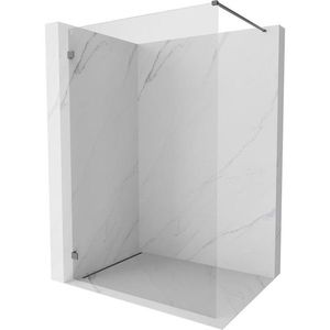 MEXEN/S Lunar Sprchová zástěna WALK-IN levá 110 x 200, transparent 8 mm, grafit metal 830-110-000-95-00-L obraz