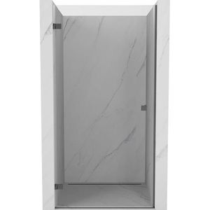 MEXEN/S Lunar-B sprchové dveře křídlové levé 95, transparent, grafit kartáčovaná 832-095-000-66-00-L obraz